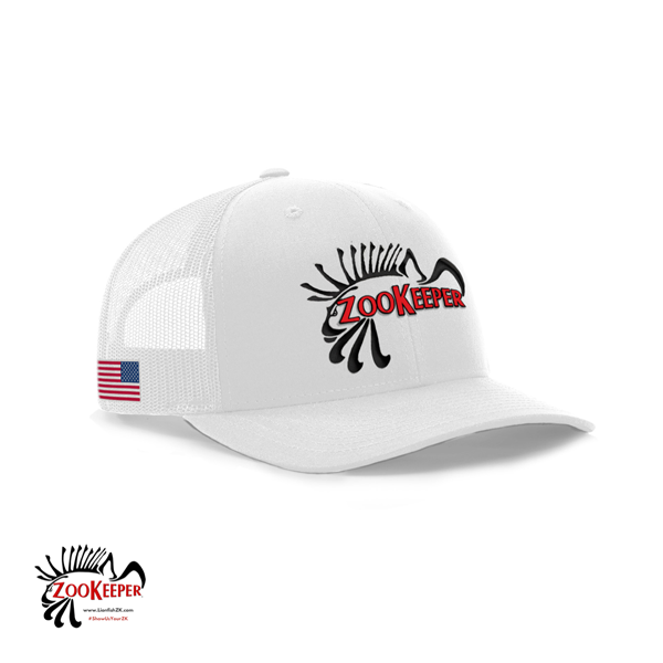 ZooKeeper - Trucker Hat with Logo (White)