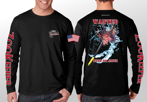 Lionfish ZooKeeper Wanted Shirt