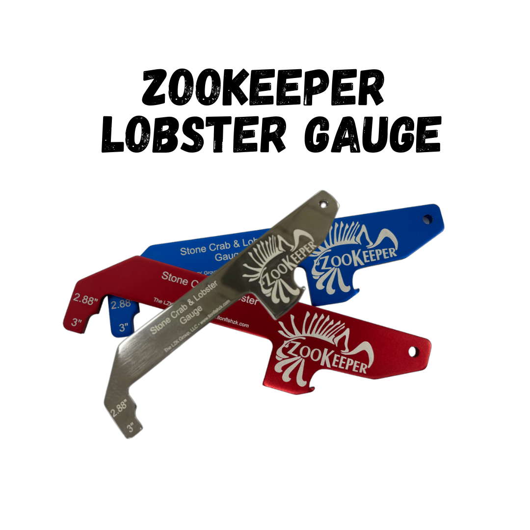 ZooKeeper Stone Crab & Lobster Gauge with Bottle Opener ~ ZooKeeper